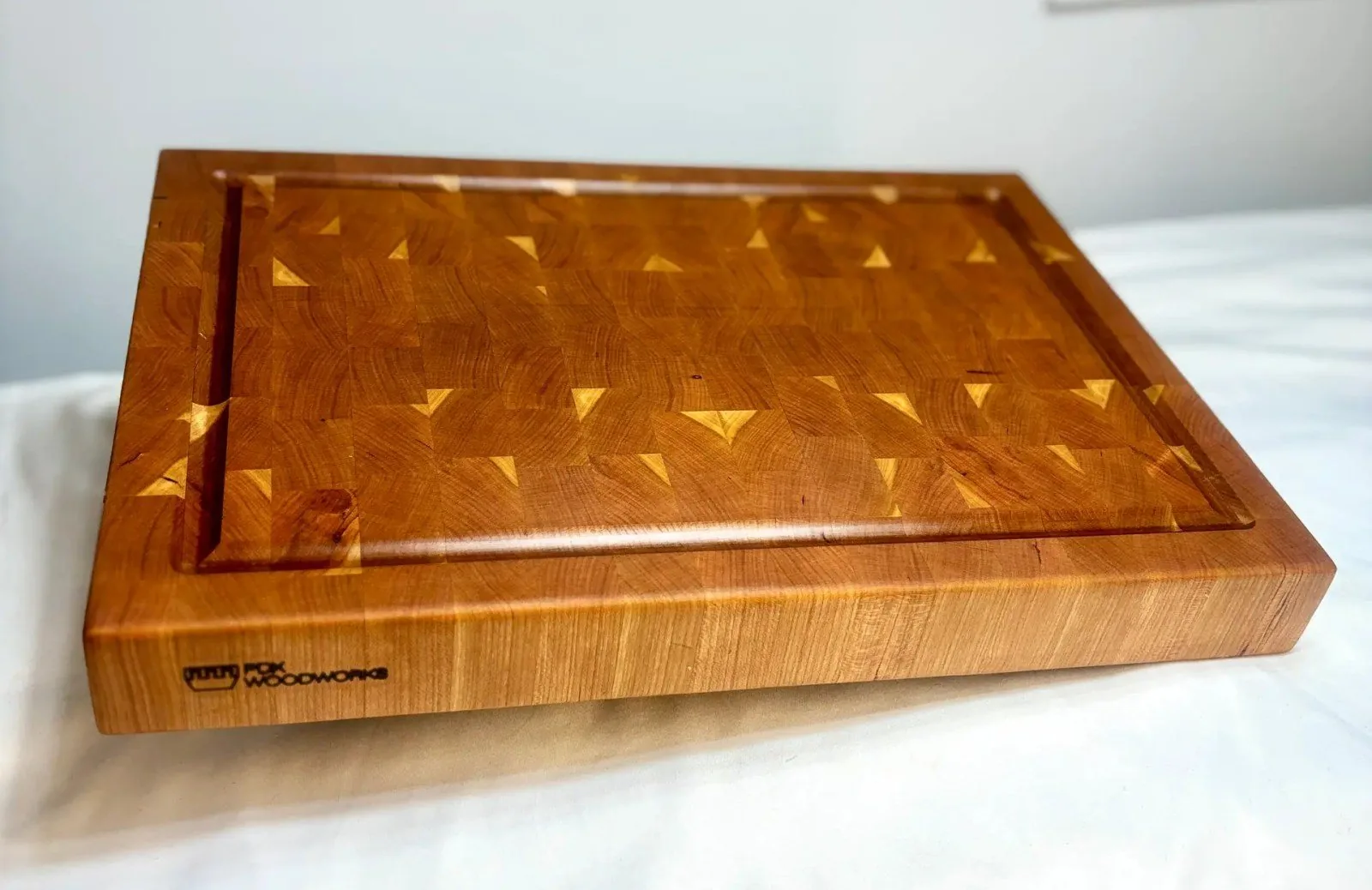 Butcher block cutting board by PDX Woodworks
