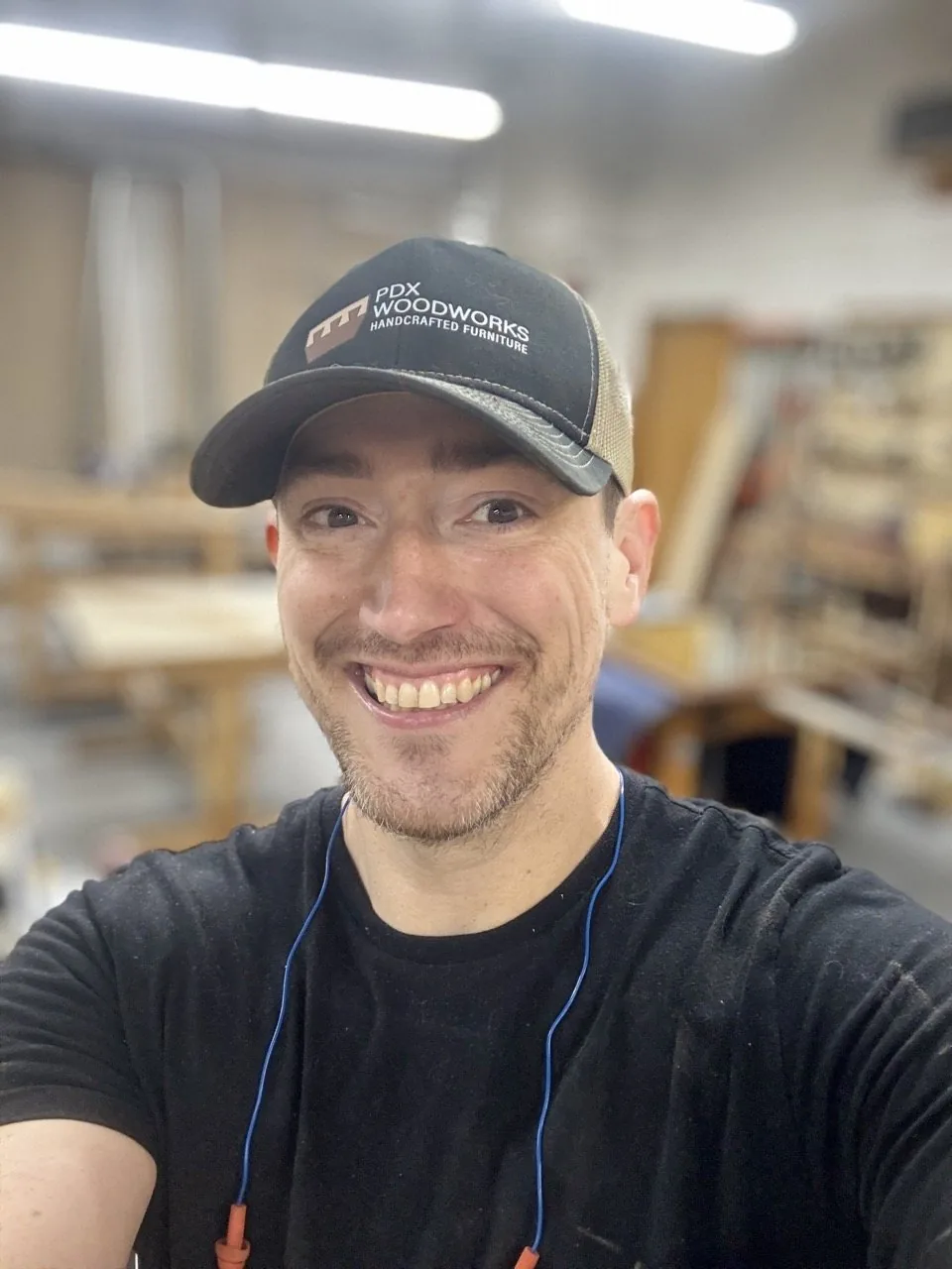 Michael Ortolano, founder of PDX Woodworks